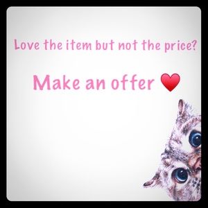 Make an offer💕🎊🎉💥🎁👚👕👖👔👗👢